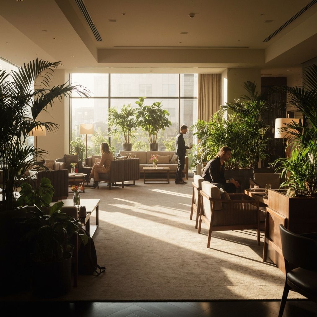 Hotel lobby
